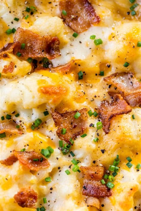 Cheesy Cauliflower Bake The Almond Eater