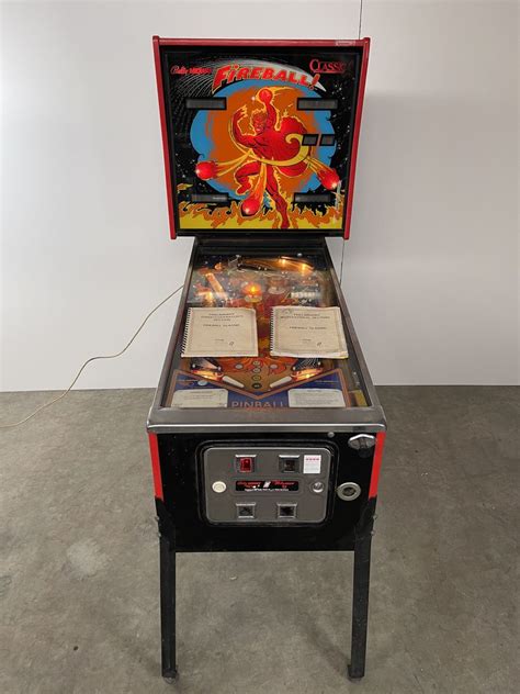 1985 Bally Fireball Classic Pinball Machine