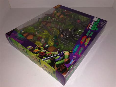 Nickelodeon TMNT - Ninja Turtle Exclusive 6 Pack, Hobbies & Toys ...