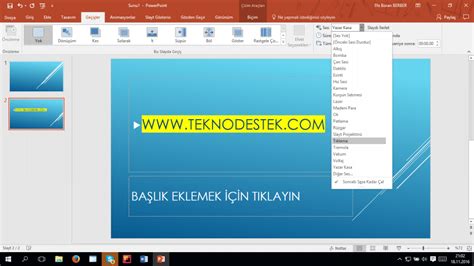 PowerPoint Slayt Sunum Nasıl Hazırlanır