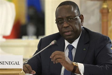 Sénégal Le Président Macky Sall Annonce Le Report De Lélection