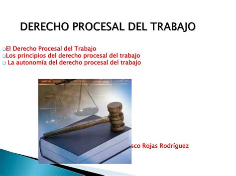 Ppt Derecho Procesal Del Trabajo Powerpoint Presentation Free