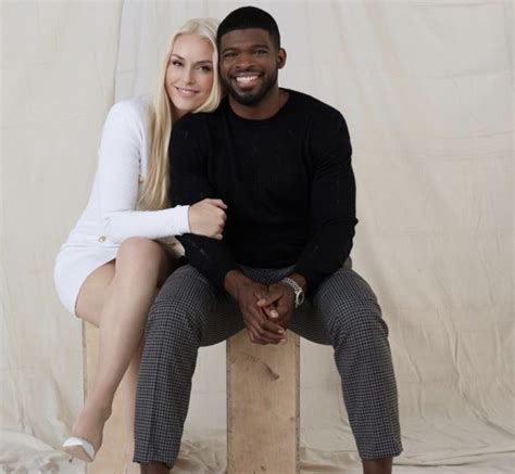 Watch P K Subban Shares A Picture Of Lindsey Vonn In Her Bikini Explains This Is Why Hes