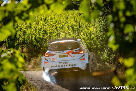 Satorius Bj Rn Ostlender Hanna Ford Fiesta Rally Rallye Adac