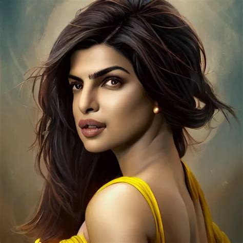 Portrait Of Priyanka Chopra Fantasy Intricate Stable Diffusion