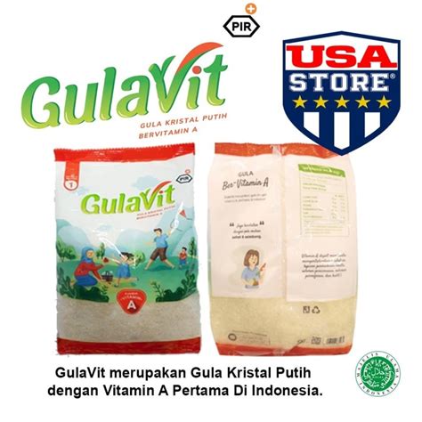 Jual Gula Gulavit Gula Kristal Putih Dengan Vitamin A Gula Pasir