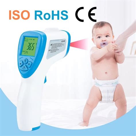 Handheld Non Contact Infrared Digital Forehead Thermometer Baby Adult