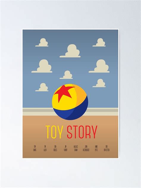 "Toy Story Minimalism" Poster for Sale by marbo92 | Redbubble