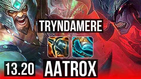 TRYNDA Vs AATROX TOP Rank 1 Trynda Rank 6 7 2 5 KR Challenger