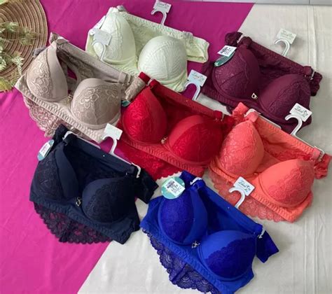 Conjunto De Lingerie Plus Size 5 Conjuntos Sensual Parcelamento Sem Juros