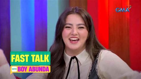 Fast Talk With Boy Abunda Cassy Legaspi Talks About Her Relationship