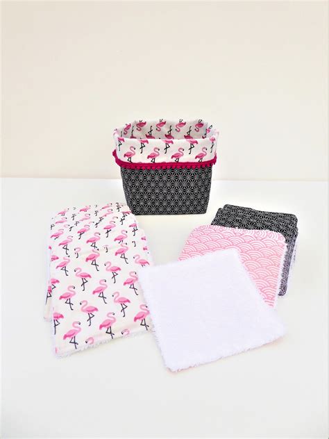 Lingettes Lavables Cologiques Lot De En Coton Oeko Tex Et Ponge