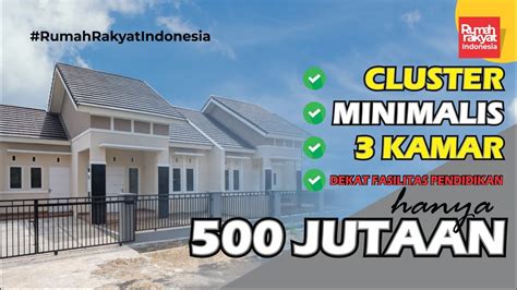 Review Rumah Cluster Pesona Cirebon Regency Luas 150an Meter Hanya 500