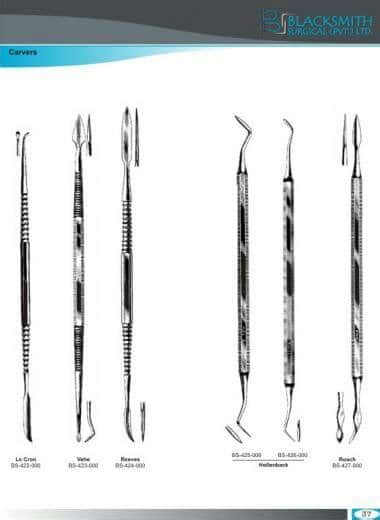 Dental Explorer Periodontal Instrument Dental Excavatorand Their Uses