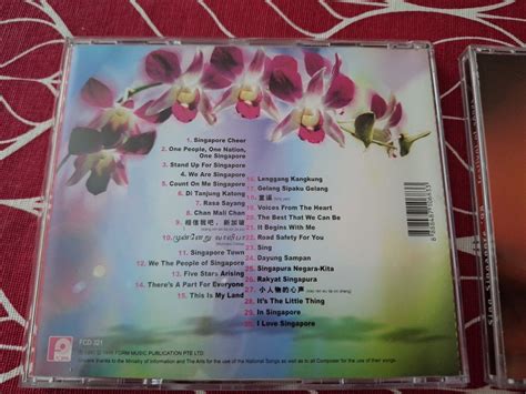 Singapore National Day Songs Cd Each Buy For Hobbies