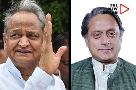 Cong Prez Poll Question Mark Over Gehlots Nomination Tharoor Garners Support The New Indian