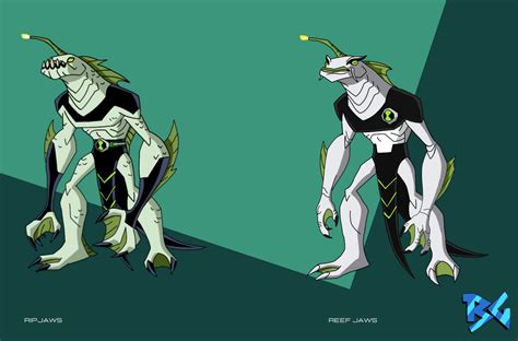 Sub-species: Ripjaws and Reefjaws by B1U3-G1455 on DeviantArt