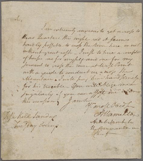 Auction of a Previously Unknown Alexander Hamilton Letter: Determining ...