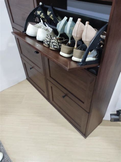 IKEA Shoe Cabinet, Furniture & Home Living, Furniture, Shelves ...