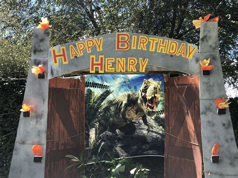 Jurassic Park Dinosaur Birthday