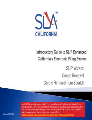 Fillable Online Introductory Guide To Surplus Line Information Portal