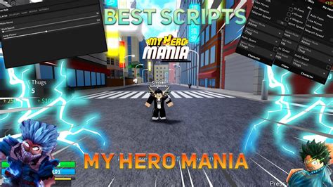 NEW ROBLOX My Hero Mania Script GUI Auto Farm Inf Spins Auto