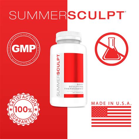 Fat Burner Weight Loss Energy Thermogenic 60 Capsules Summersculpt 768114869820 Ebay