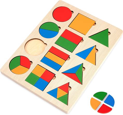 Puzzle Enfant En Bois Pour 2 3 Ans Jouet Montessori 3D Puzzles En Bois