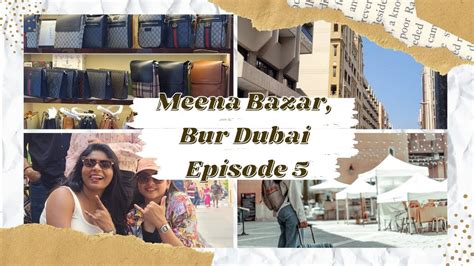 Ultimate Shopping Paradise Explore Bur Dubai Meena Bazar 🛍️ Must