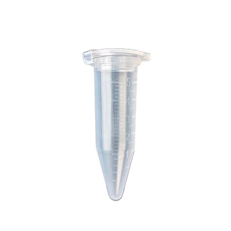 Plastic Centrifugal Test Tube 5ml Centrifuge Tube With Snap Cap And