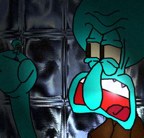 Angry Squidward & Squilliam by Growlie26 on deviantART