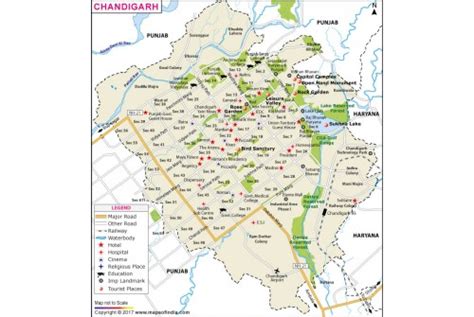 Buy Chandigarh City Map