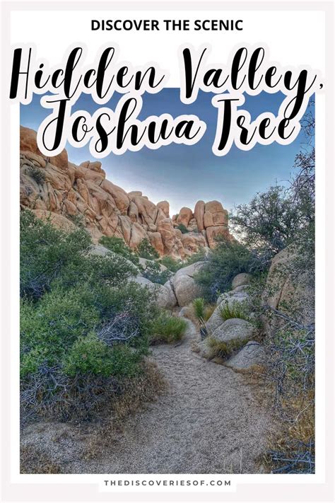 Hidden Valley, Joshua Tree National Park: Trail Guide — The Discoveries Of