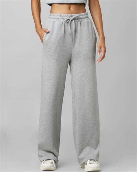 Grey Flared Co Ord Sweatpants