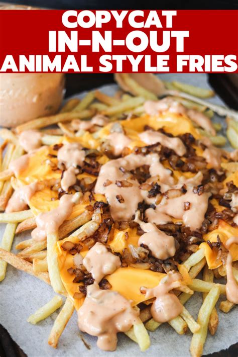 In N Out Animal Style Fries Copycat • Domestic Superhero