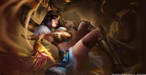 Cleopatra Skin Heroes Evolved By Arcutomory On Deviantart Hero Fan Art Deviantart