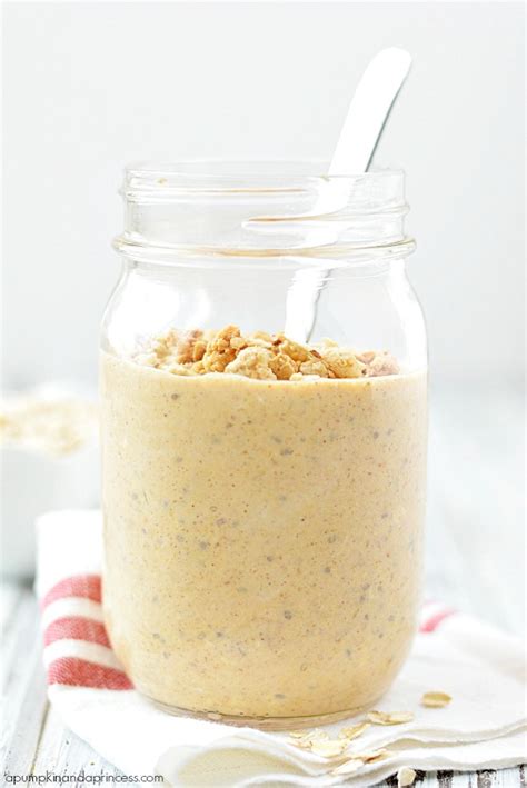 Pumpkin Spice Overnight Oats - A Pumpkin And A Princess