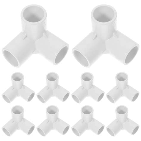 10pcs Pipe Fitting 3 Way Pvc Pipe Joint Tent Connector Greenhouse Pipe