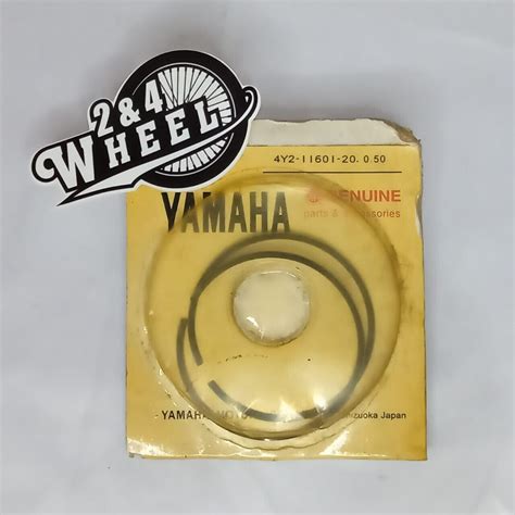 Yamaha Rx135 RXK RXKing Rx King Rz135 Piston Ring Size 0 50 NOS Genuine