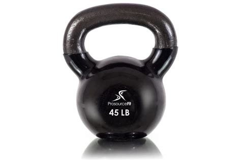 ProsourceFit Vinyl Coated Cast Iron Kettlebells 45 Lbs 359 Requests