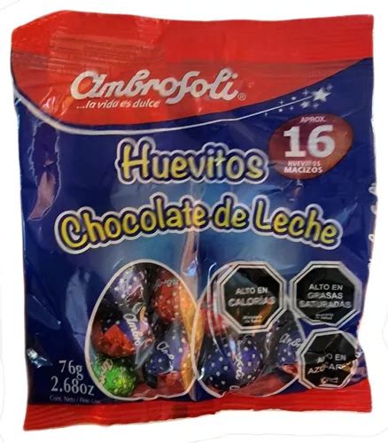 Huevito De Chocolate Ambrosoli Macizos U G Cuotas Sin Inter S