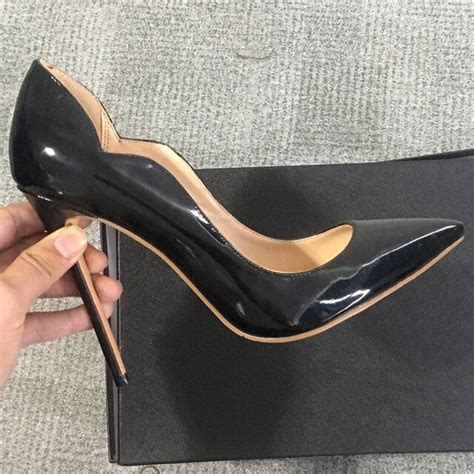 YCNYCHCHY New Brand Evening Dress Wedding Shoes Women 12CM Thin High ...