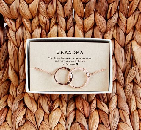 Grandma Necklace Grandmother Necklace Grandma Gift Gift - Etsy