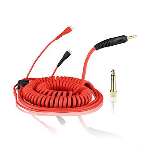 Zomo Deluxe Coiled Cable For Sennheiser Hd Red Gear Music