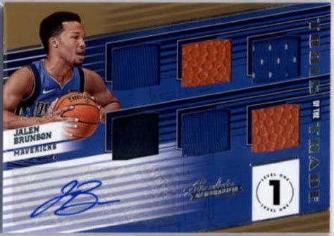 Future Watch: Jalen Brunson Rookie Basketball Cards, Mavericks