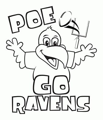 Free Baltimore Ravens Coloring Pages, Download Free Baltimore Ravens ...