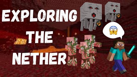 Venturing Into The Nether Ep 7 YouTube