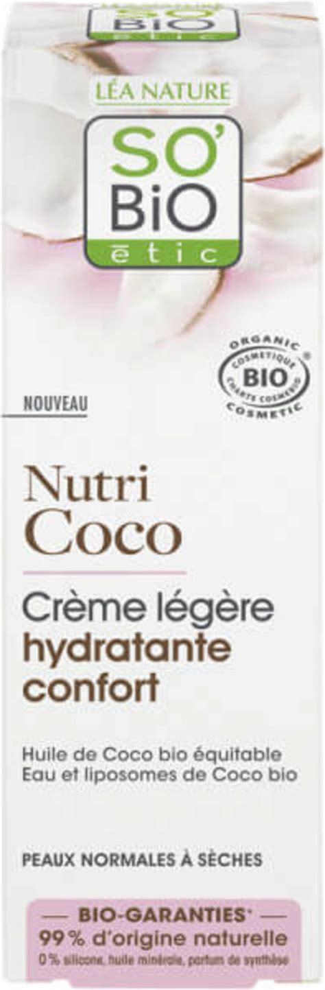 LÉA NATURE SO BiO étic Nutri Coco Leichte Pflegecreme 50 ml Ecco