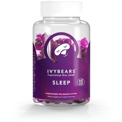 IvyBears Restful Sleep gumivitamin alvást segítő 60 db eMAG hu