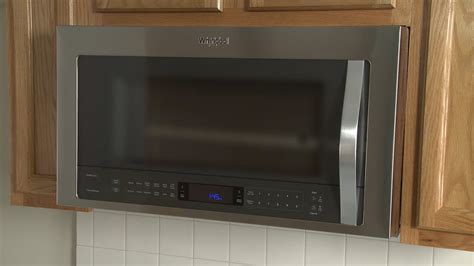 Whirlpool Over The Range Microwave Installation Model Wmh73521cs